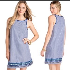 Vineyard Vines Geo Prep Embroidered Dress
